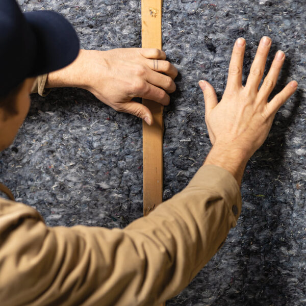 Quiet Denim Sound-Proofing Recycled Denim Insulation | 16" on Center | 1 Pallet | 12 Bags (992 Sq Ft) - Image 4