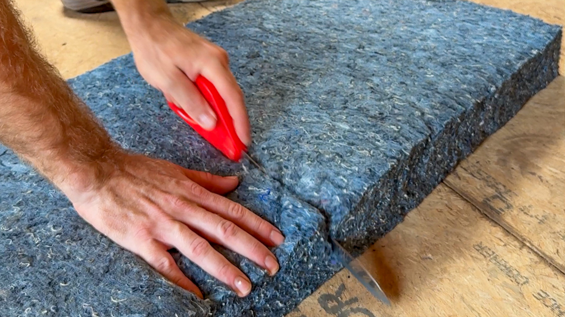 Quiet Denim is Easy to Install