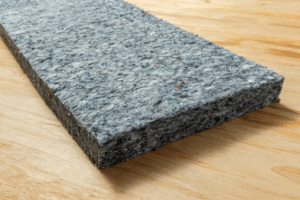 An image of denim insulation material.