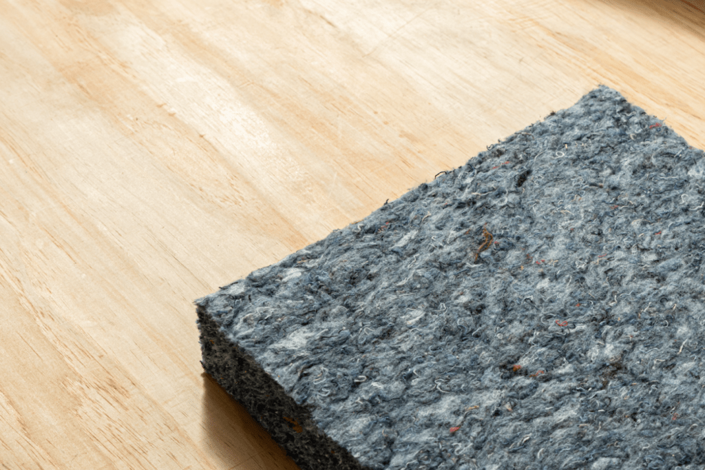 An image of Quiet Denim's recycled denim, part of advanced insulation solutions.