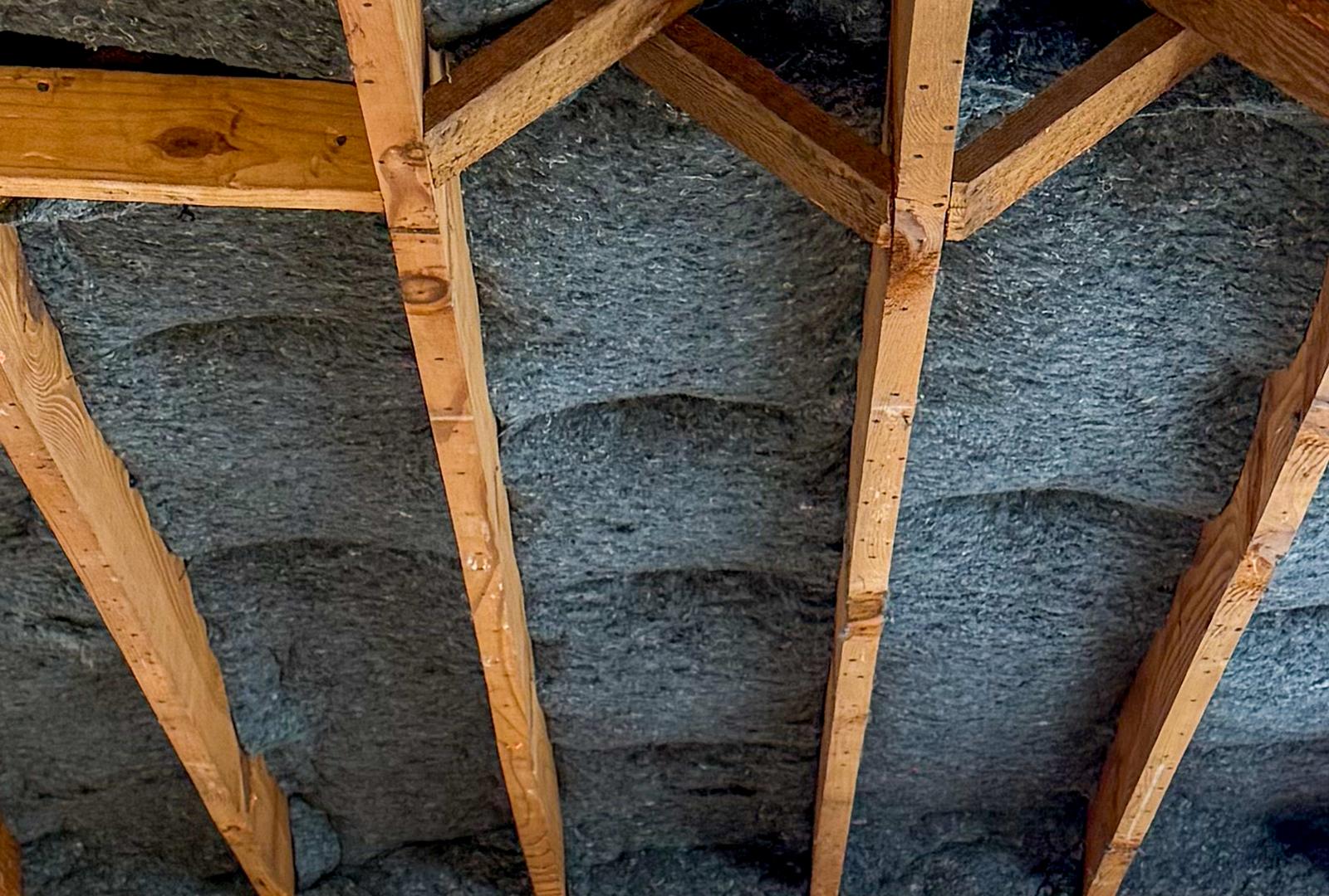 Quiet Denim Installed in Ceiling